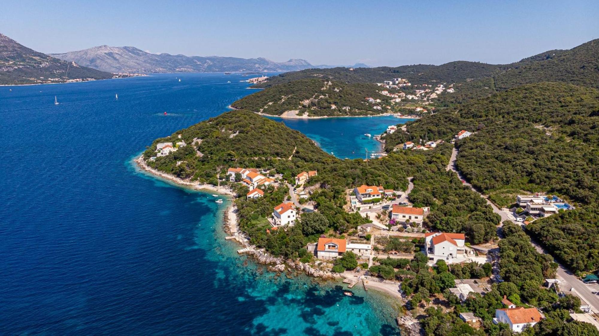 Seaside Apartments With A Swimming Pool Tri Zala, Korcula - 558 Zrnovo Exterior foto