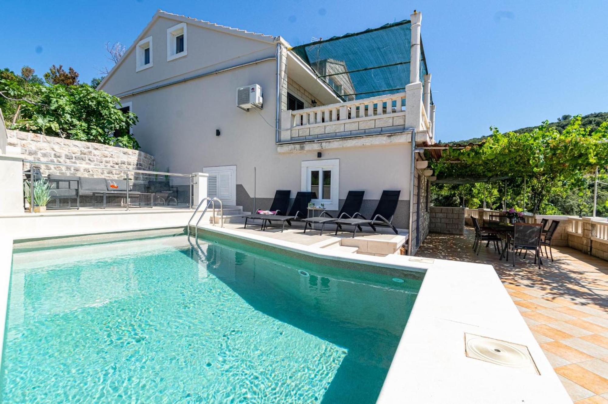 Seaside Apartments With A Swimming Pool Tri Zala, Korcula - 558 Zrnovo Exterior foto